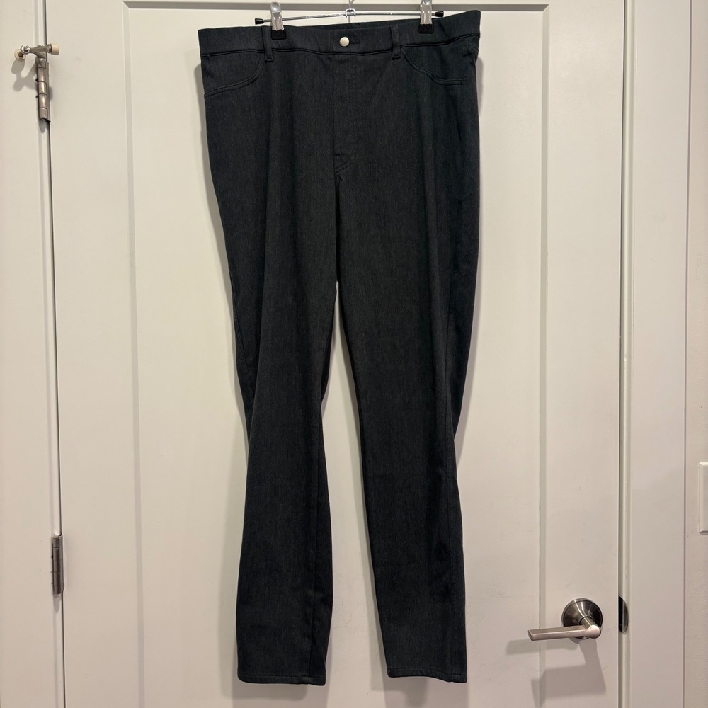 Uniqlo Heattech Ultra Stretch High Rise Leggings Pants Dark Gray XXL 439203